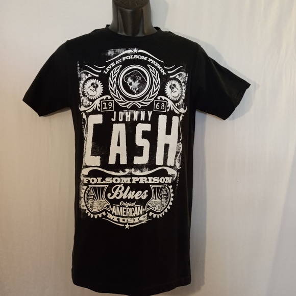 Zion Rootswear Other - Zion JOHNNY CASH Black T-Shirt Sz S
